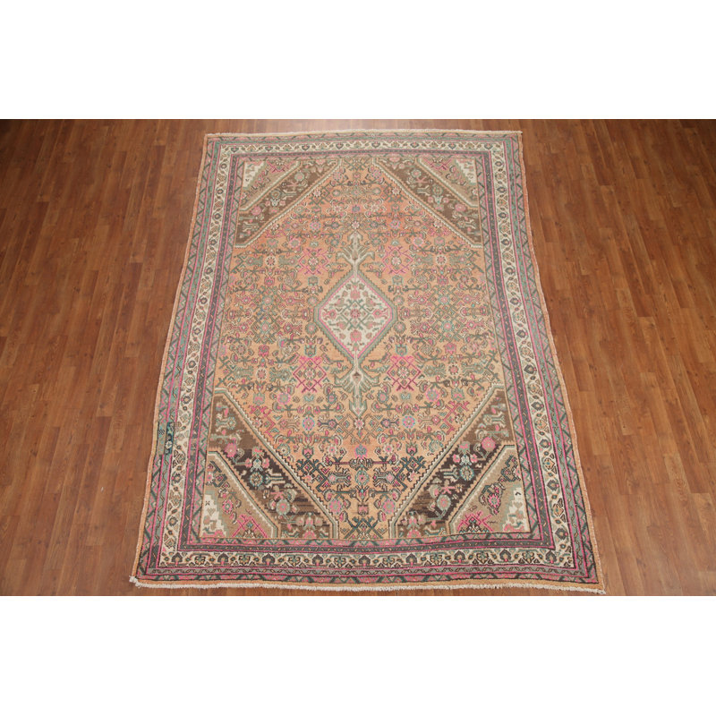 Tapis à motif géométrique traditionnel 7 x 10