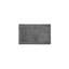 Tapis gris anthracite 100% coton, 21 x 34 po, 3000 g / m², réversible et captivant, lavable à la machine, tapis antidérapant