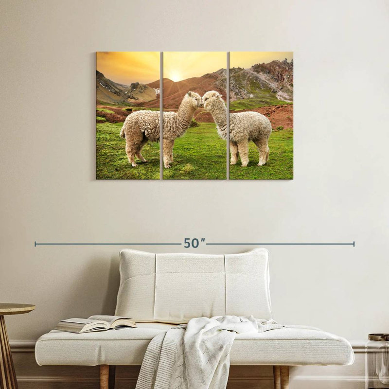 Brampt Colours Of Peru - Alpaca Love, 24" H x 38" W