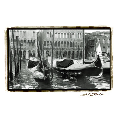 Waterways Of Venice XIV by Laura DeNardo - Wrapped Canvas Print