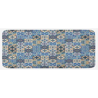Eclectic Synthetic Kitchen Mat