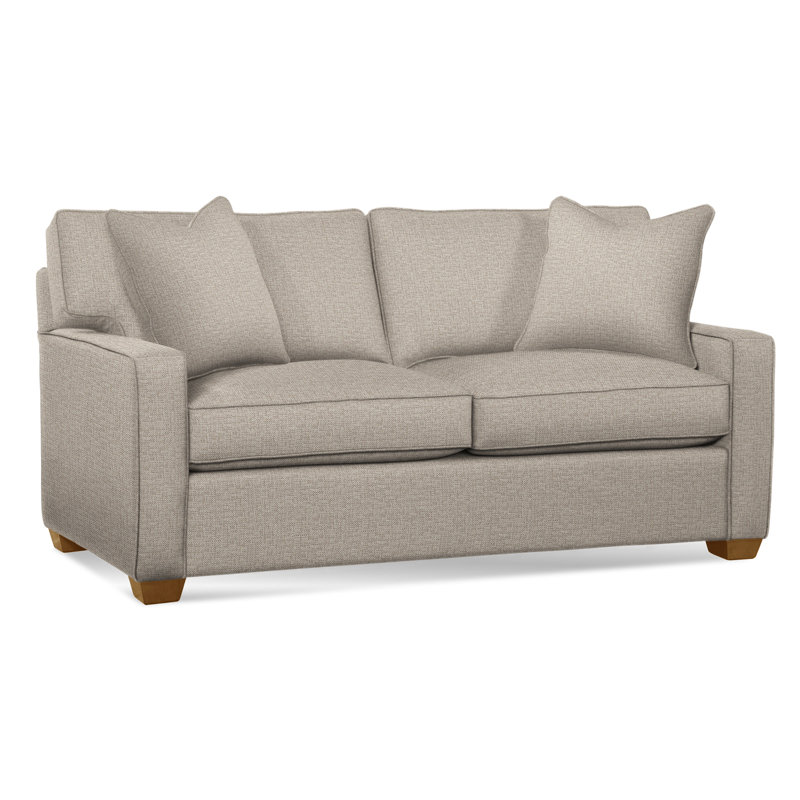 Gramercy Park Sofa, Havana, Beige Performance Fabric; 0851-73