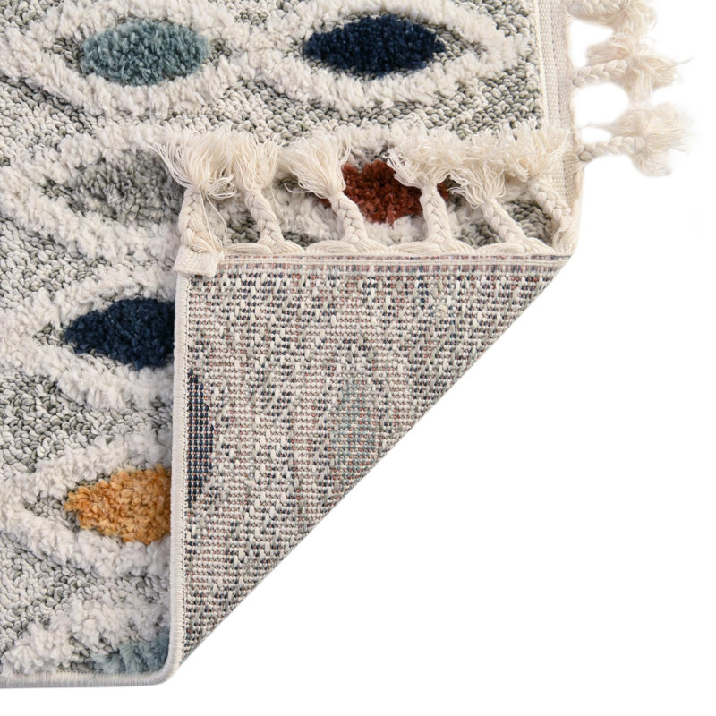 Enciso Geometric Asheville Area Rug, Runner 2' x 8'