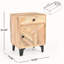 Table de chevet en bois massif