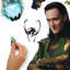 Adhésif décoratif géant Loki