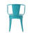3 Pc Kd Metal Bistro Set - Powder Coated Iron, Weather Resistant, Stackable Chairs-475450801