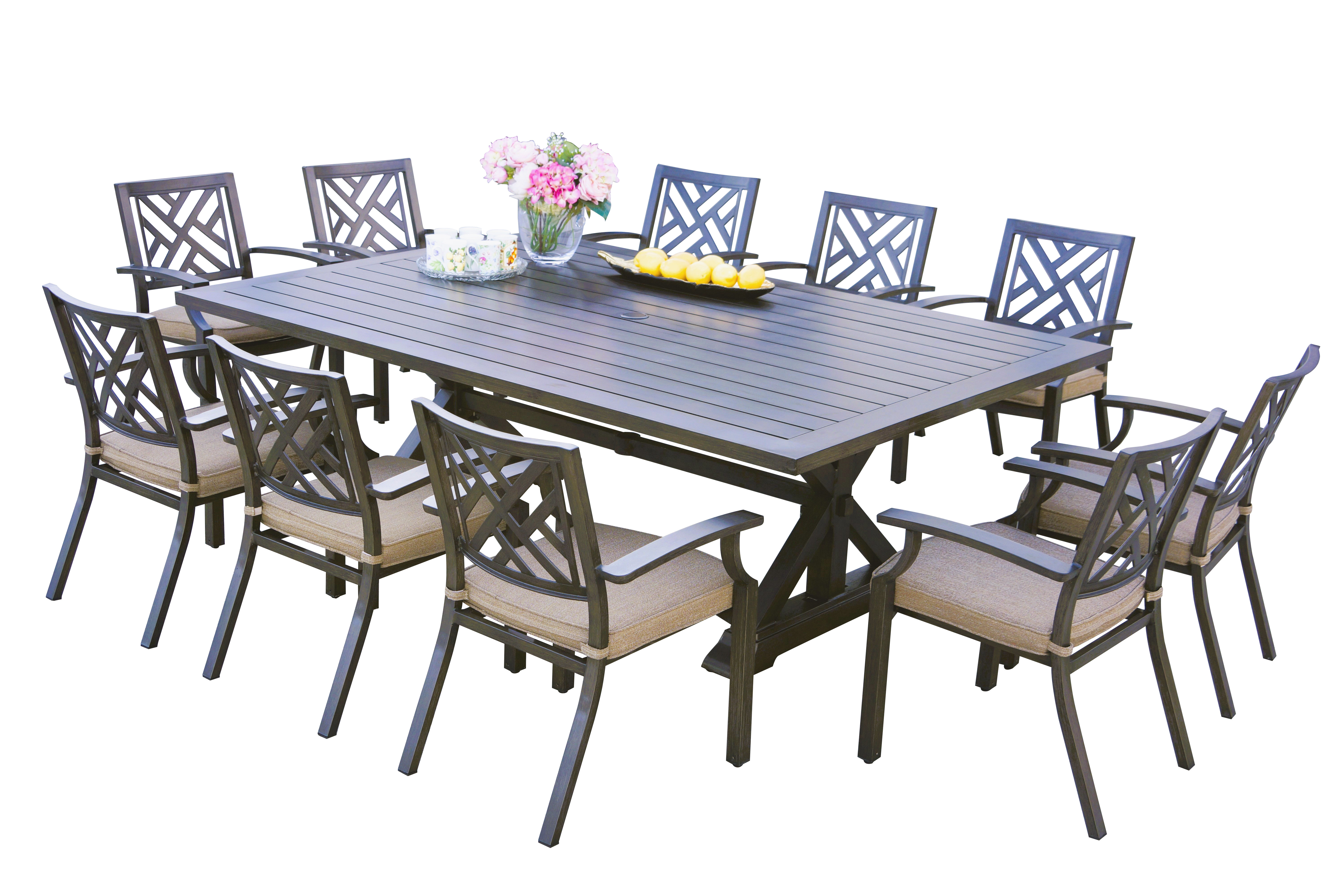 Northbrook 9-piece Dining Table Set