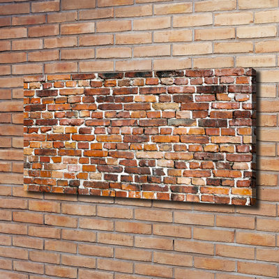 Brick Wall - No Frame Print on Canvas