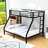 Metal Bunk Bed With Slats-524920220-524920223