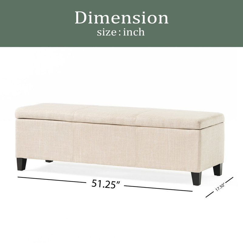 OTTOMAN DE RANGEMENT GLOUSTER