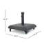 Square Concrete Umbrella Base – 85 Lbs Heavy-Duty Patio Umbrella Stand With Lockable Wheels & Iron Holder, Fits 11Ft Umbrellas, For Garden, Pool, Deck, Black