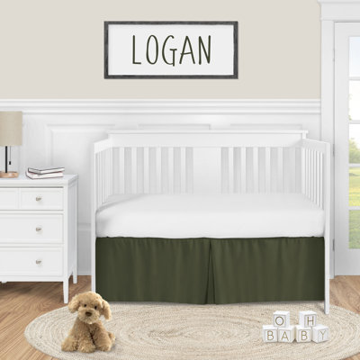 None Crib Dust Ruffle