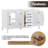 Griselde Free-Standing Double Vanity with Quartz Top-1806320969