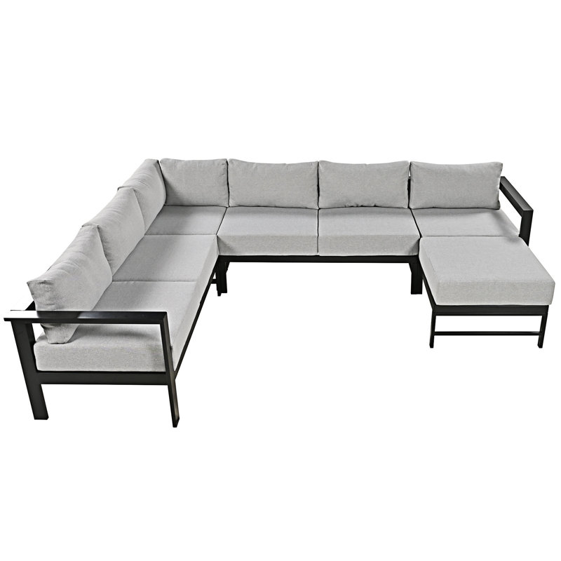Ensemble de canapé modulaire d'extérieur