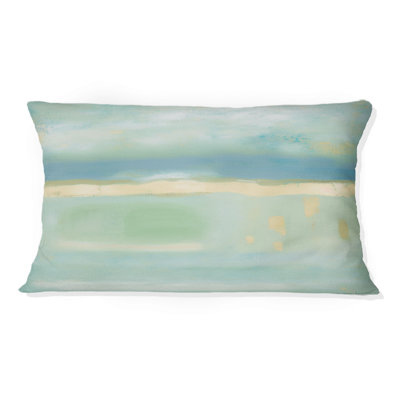 Coussin Olive Sprig Landscape III - Abstract
