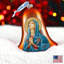 Holiday 3.5'' Handmade Glass Photo Ornament