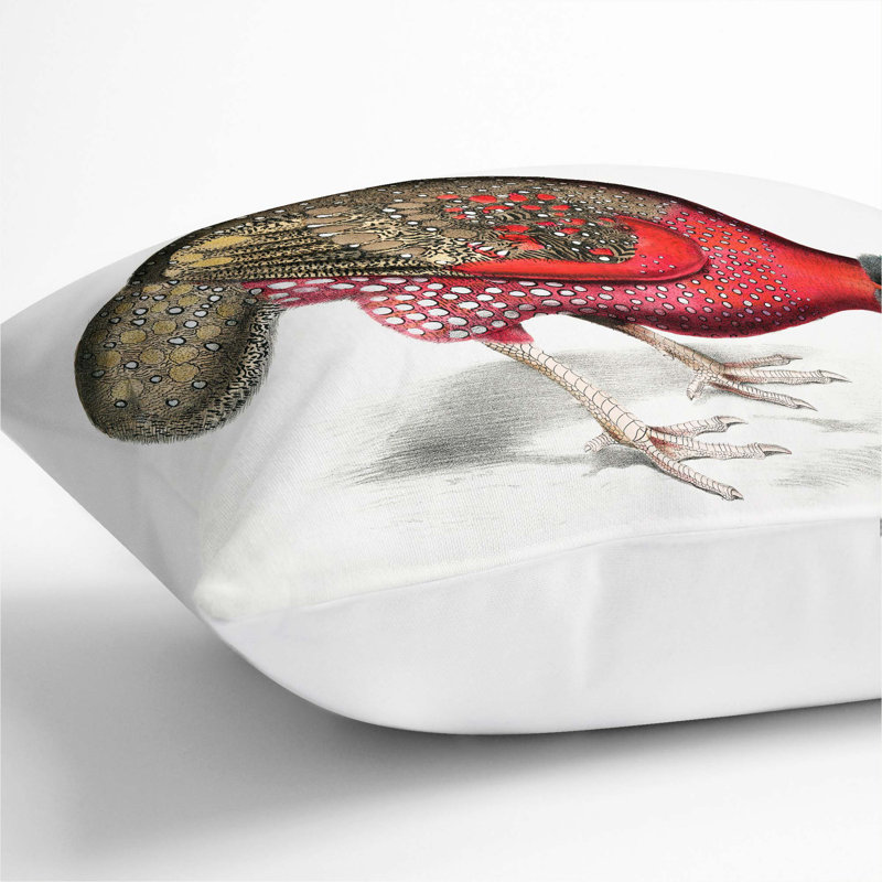 Square Throw Cushion, White, 55 x 55 cm