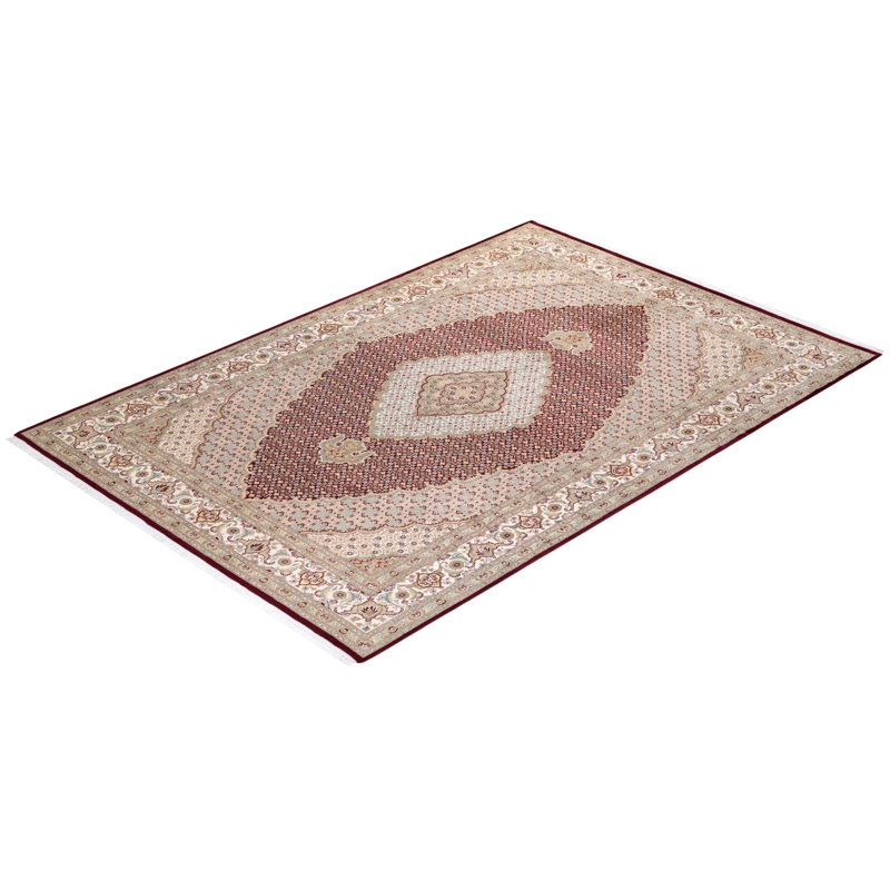 Classic One-of-a-Kind 6'8" x 9'9" Hand Knotted Area Rug