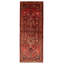 Tapis rouge Anadol noué à la main de conception unique 3 pi 5 po x 9 pi 7 po