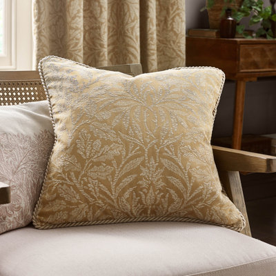 Acorn Tonal Floral Square Cushion Cover