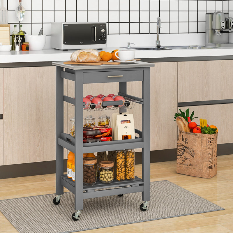 Chariot utilitaire H 33,5 po x l 18,5 po