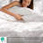 Bedsure Luxury Hotel Duvet Cover, 100% Cotton Rope Weave Bedding Set, Includes 1 Duvet Cove with Hidden Zipper & 2 Pillow Shams, Linen, Comforter Sold Separately-117599866-117599863