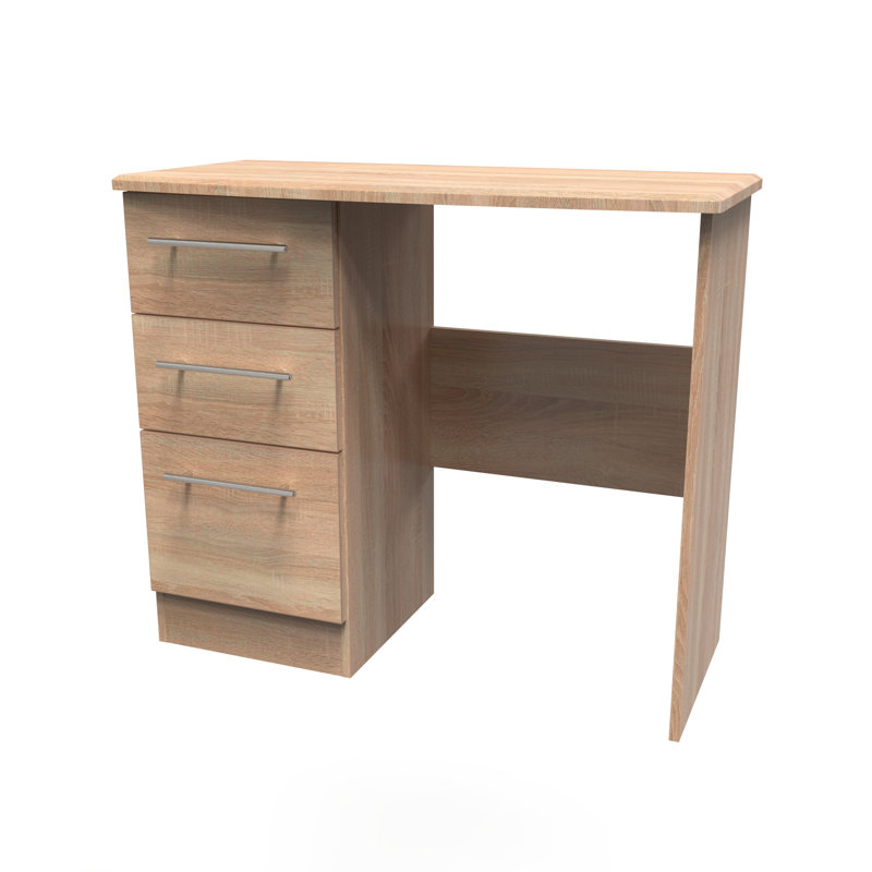 Fully Assembled Lyndale Dressing Table, Bordeaux Oak