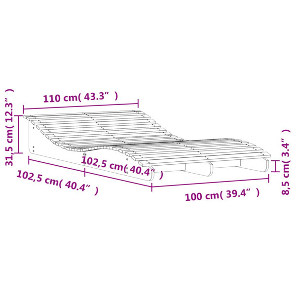 Dimensions du produit