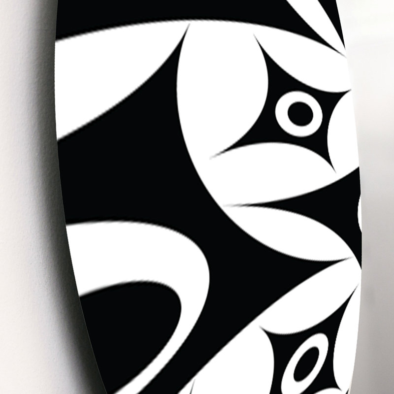 Abstract Wall Decor on Metal