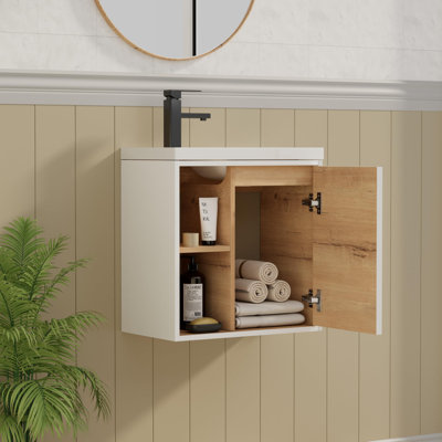 500mm Single Bathroom Vanity with Basin