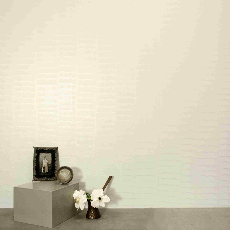 Abstract Shimmer Wallpaper, 26" W x 144" L, Iridescent Gold/Moss Green
