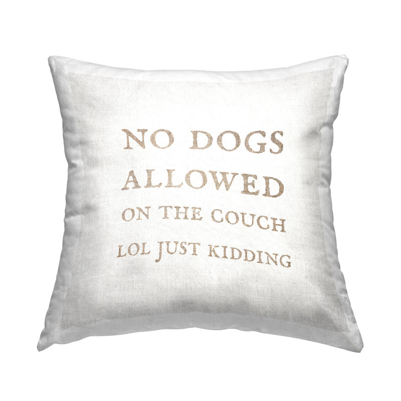 No Decorative Addition Throw Pillow