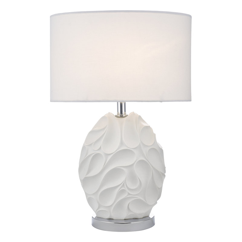 Corr Resin Table Lamp