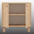 8 Pairs Shoe Storage Cabinet With Wooden Legs-822897514