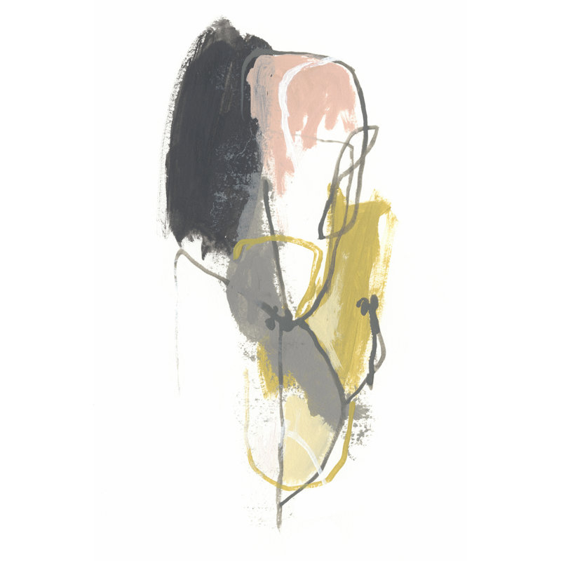 Seismic Breakdown II - Wrapped Canvas Painting, 46cm H x 30cm Wx 3.8cm D