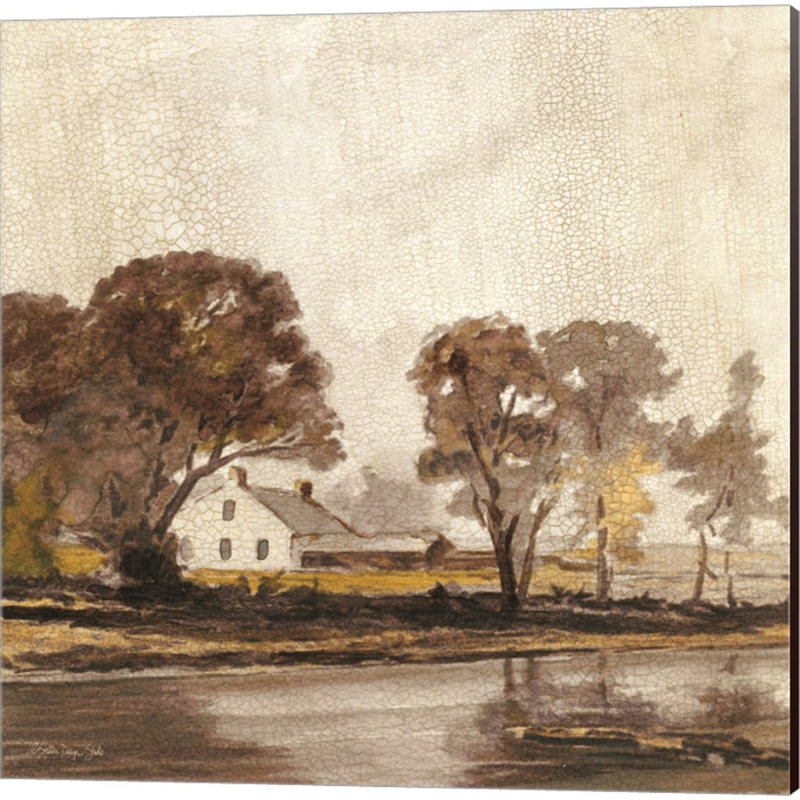 «Traditional Landscape» par Stellar Design Studio, art sur toile (ensemble de 4)