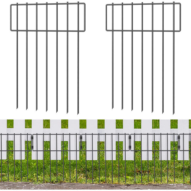 Clôture en métal H 1,5 pi x l 1 pi