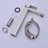 Single Handle Stainless Steel Bathroom Sink Faucet