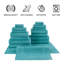 Ensemble de serviettes de bain 9 pièces avec tapis de bain Blatec-1047663799