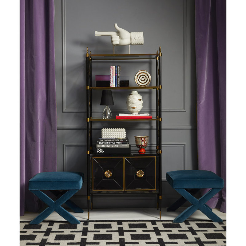 Charade Matte Porcelain Square Studded Lidded Box