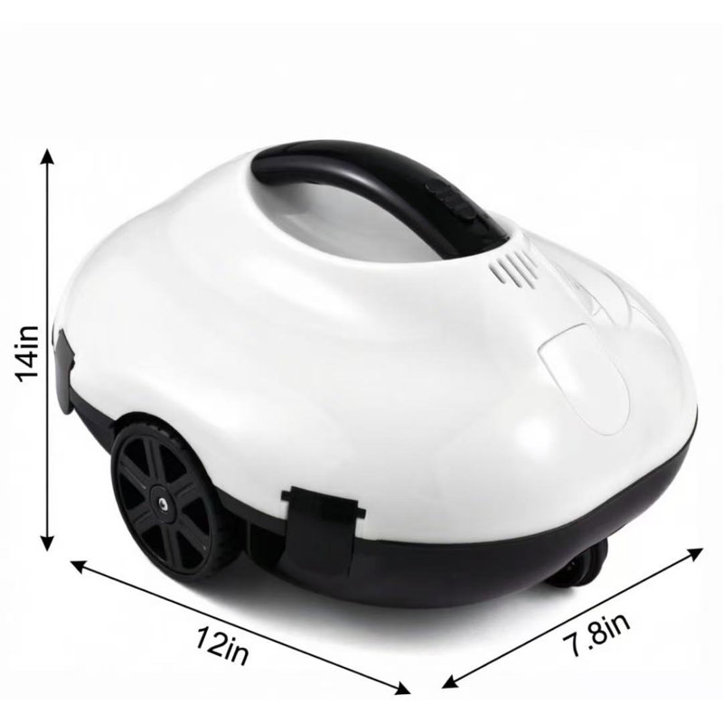 Aspirateur de piscine robotique sans fil - Autonomie de 130 minutes, aspirateur de piscine automatique pour les piscines creusées jusqu'à 850 pieds carrés