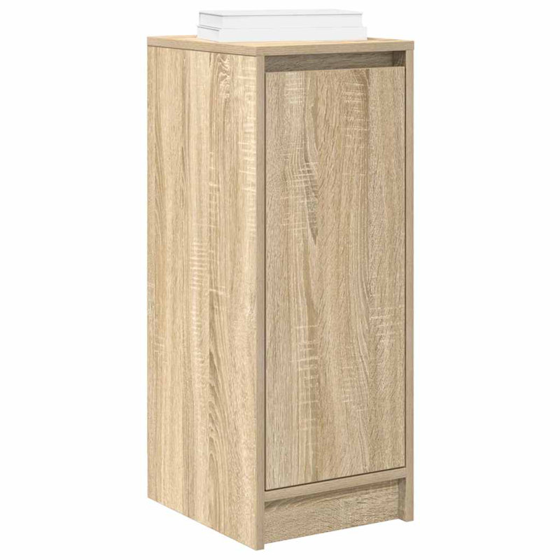 3 Pair Shoe Storage Cabinet, Sonoma Oak