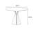 Nut-brown Round Solid Wood Dining table-896253763