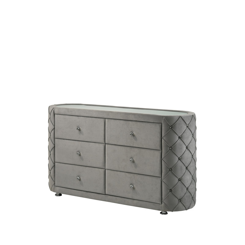 Commode double 6 tiroirs Mjael Derreon