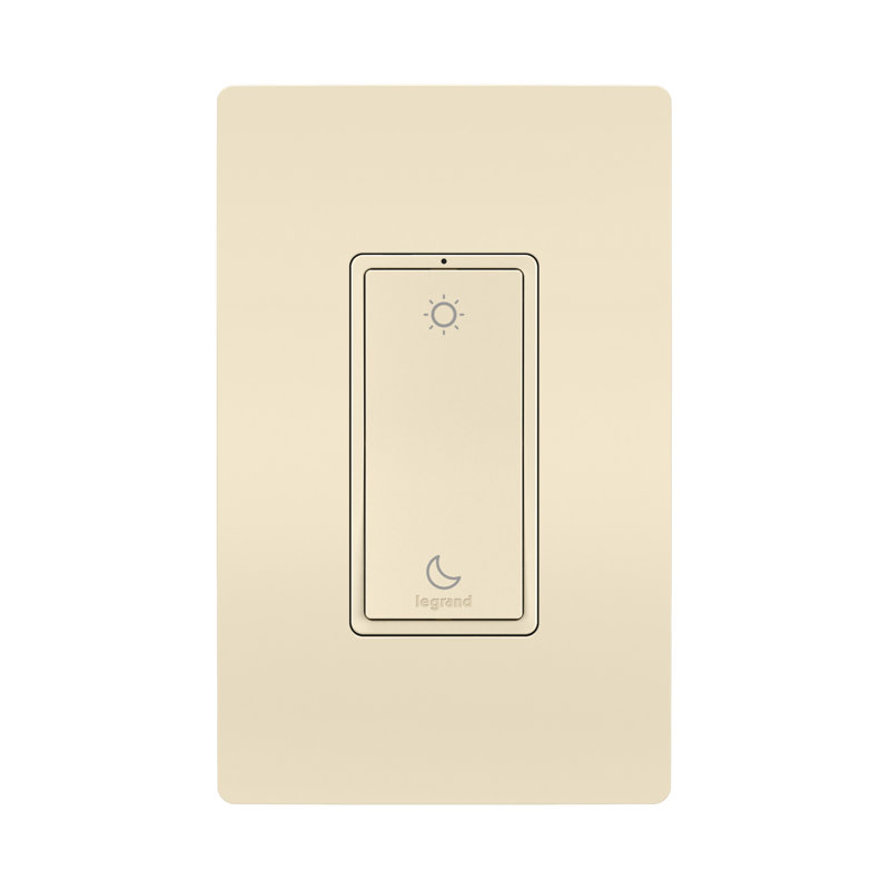 radiant® Sleep/Wake Wireless Smart Switch with Netatmo, Light Almond