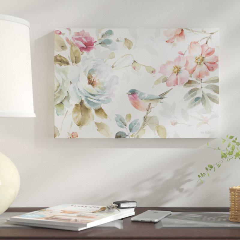«Beautiful Romance IV» par Lisa Audit - impression sur toile tendue, H 40 po x l 60 po x p 1,5 po, Toile tendue