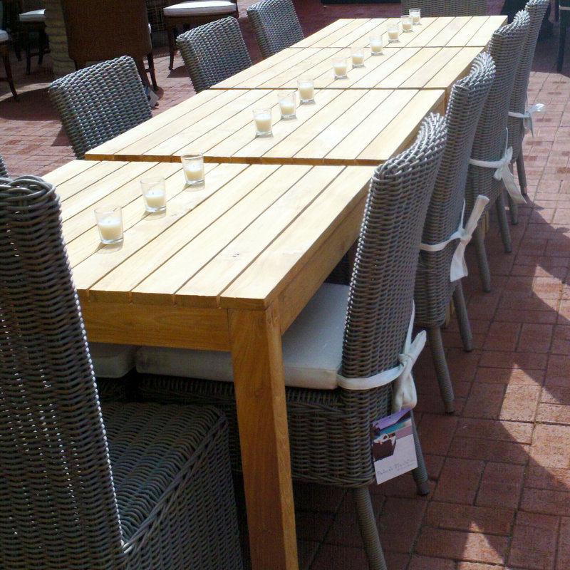 Eger Square Outdoor Dining Table , 31.5'' in. W 31.5'' in. D