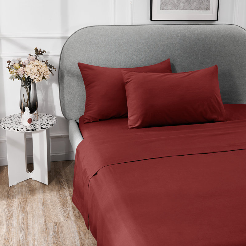 Microfiber Sheet Set, Full, White