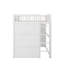 Lit mezzanine double avec échelle-1358395316
