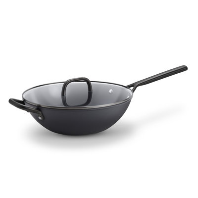 ZWILLING Milano 12-Inch Aluminum Ceramic Nonstick  Wok With Lid